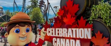 Canada's Wonderland Celebration Canada Costume Character